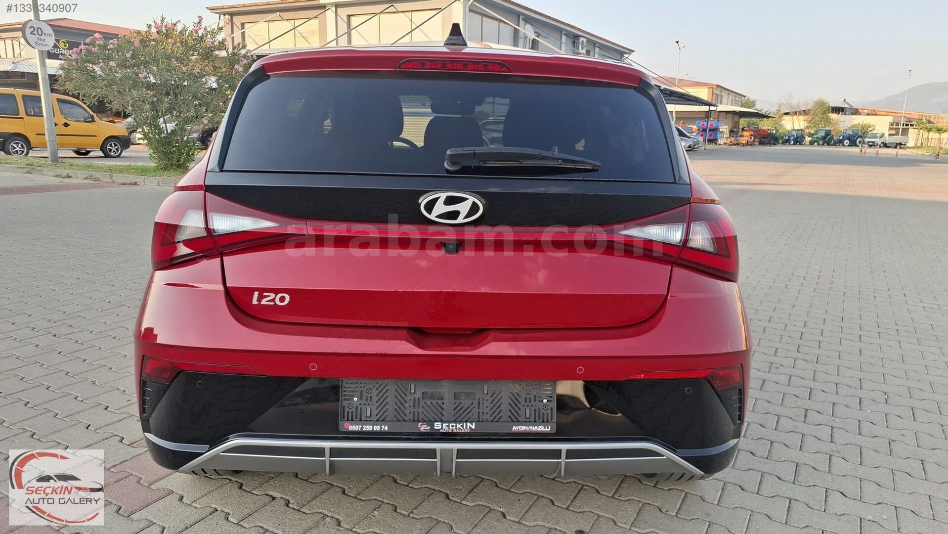Galeriden Hyundai i20 1.4 MPI Elite 2023 Model Aydın 55.000 km Kırmızı 3
