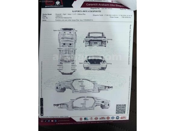 Galeriden Opel Astra 1.4 T Edition Plus 2020 Model Hakkari 183.000