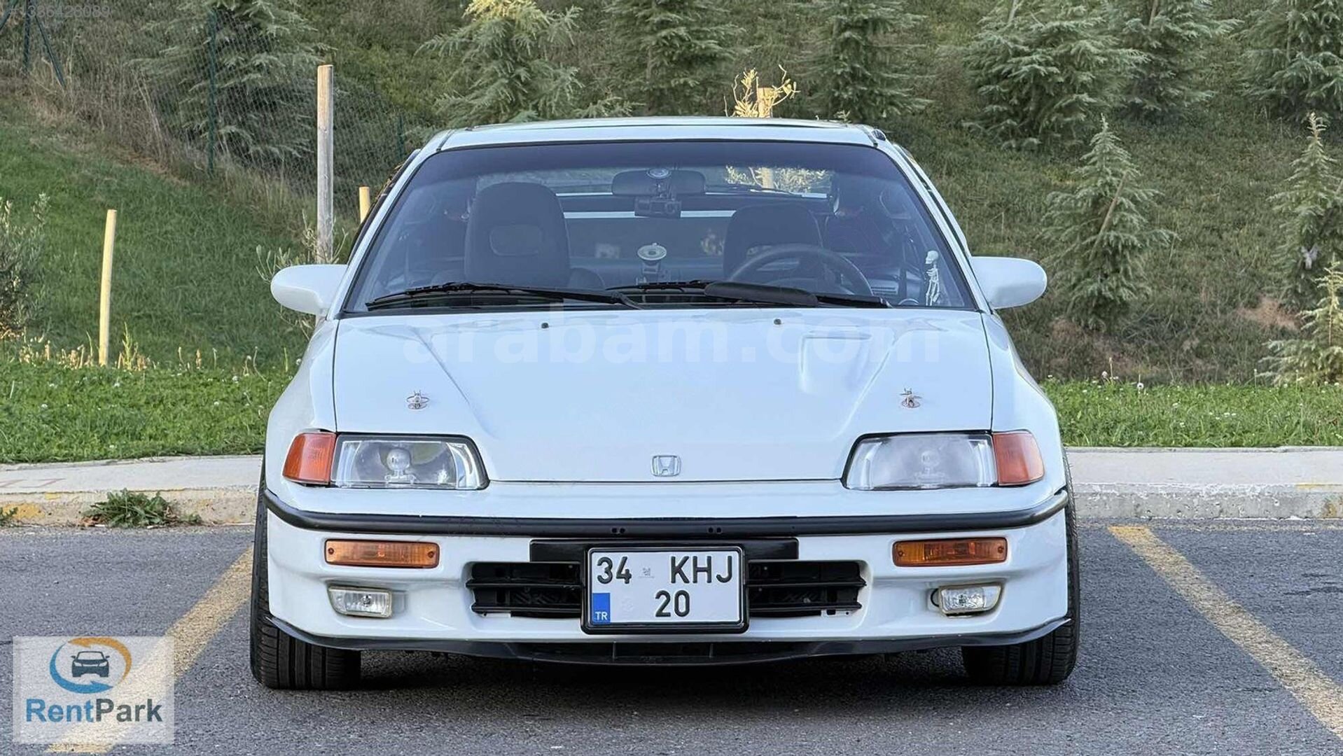 Galeriden Honda CRX 1.6 1.6i 1990 Model İstanbul 283.600 km Beyaz 4