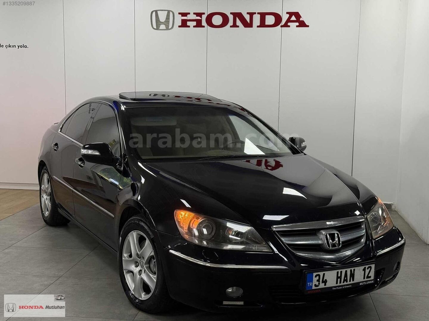Galeriden Honda Legend 3.5 2008 Model İstanbul 357.000 km Siyah 3