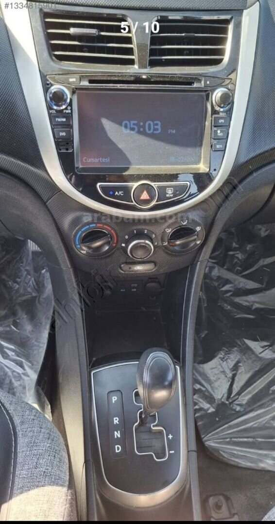HYUNDAI ACCENT BLUE 2017 MODEL 1.6 DİZEL OTOMATİK VİTES EKSPERTİ 4