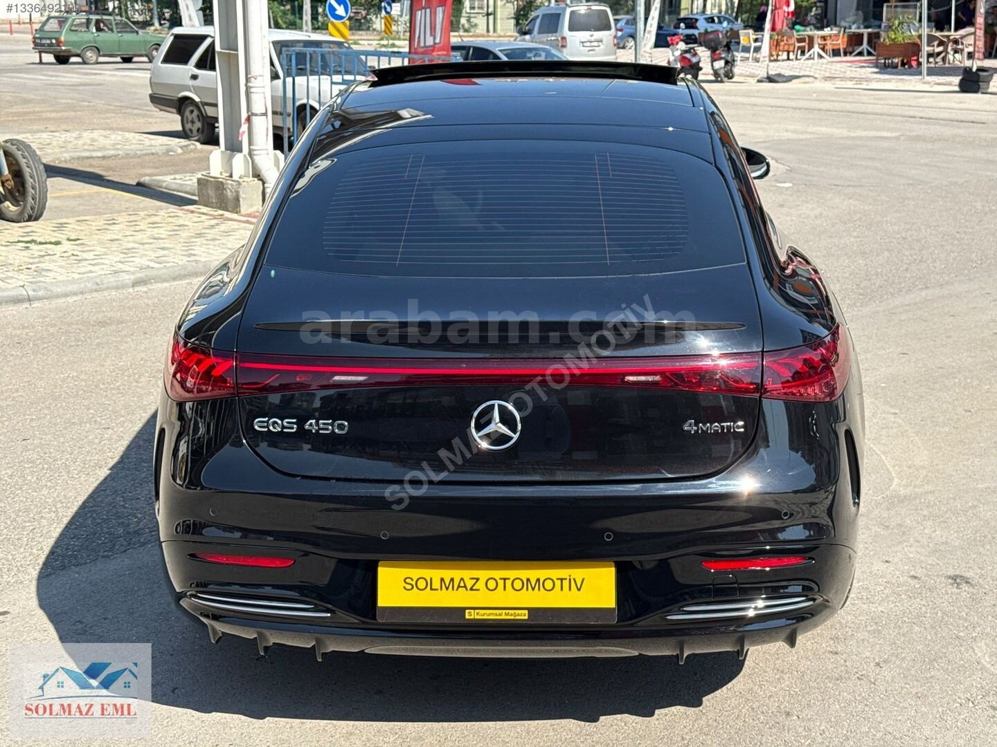 Galeriden Mercedes - Benz EQS 450+ 2024 Model Isparta 37.000 km Siyah 4