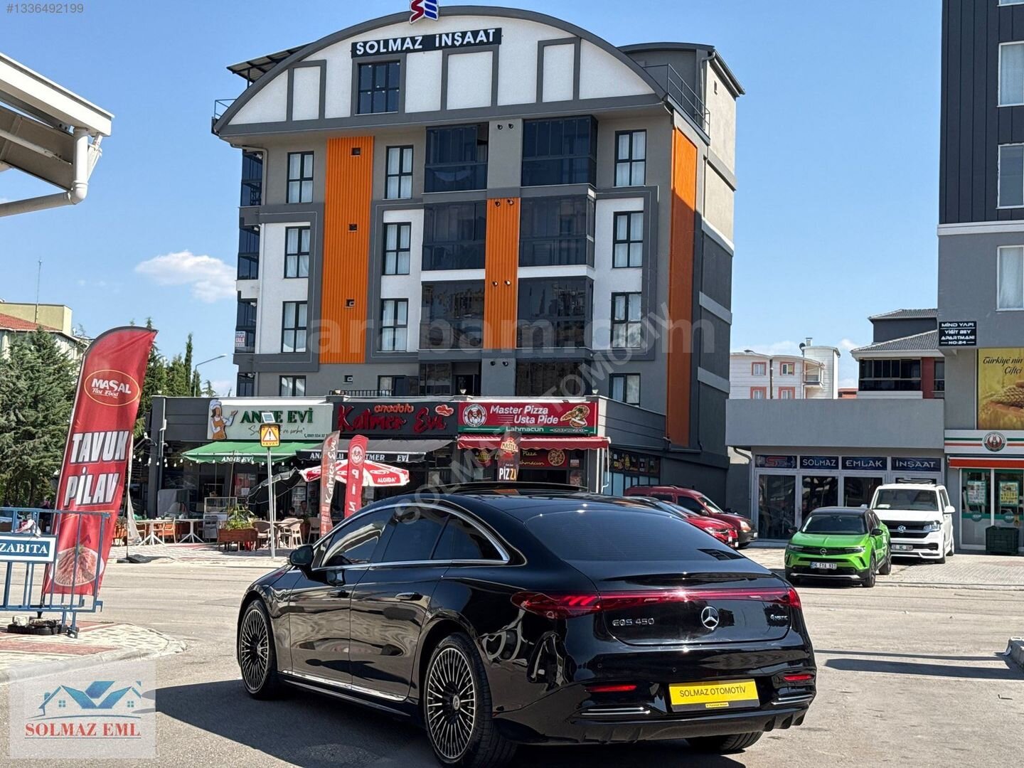 Galeriden Mercedes - Benz EQS 450+ 2024 Model Isparta 37.000 km Siyah 7