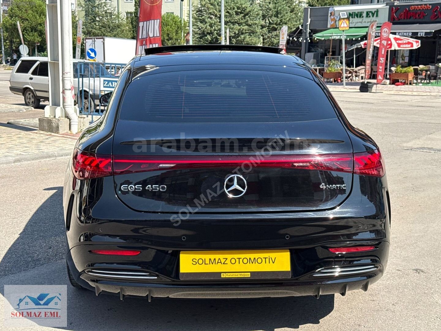 Galeriden Mercedes - Benz EQS 450+ 2024 Model Isparta 37.000 km Siyah 6
