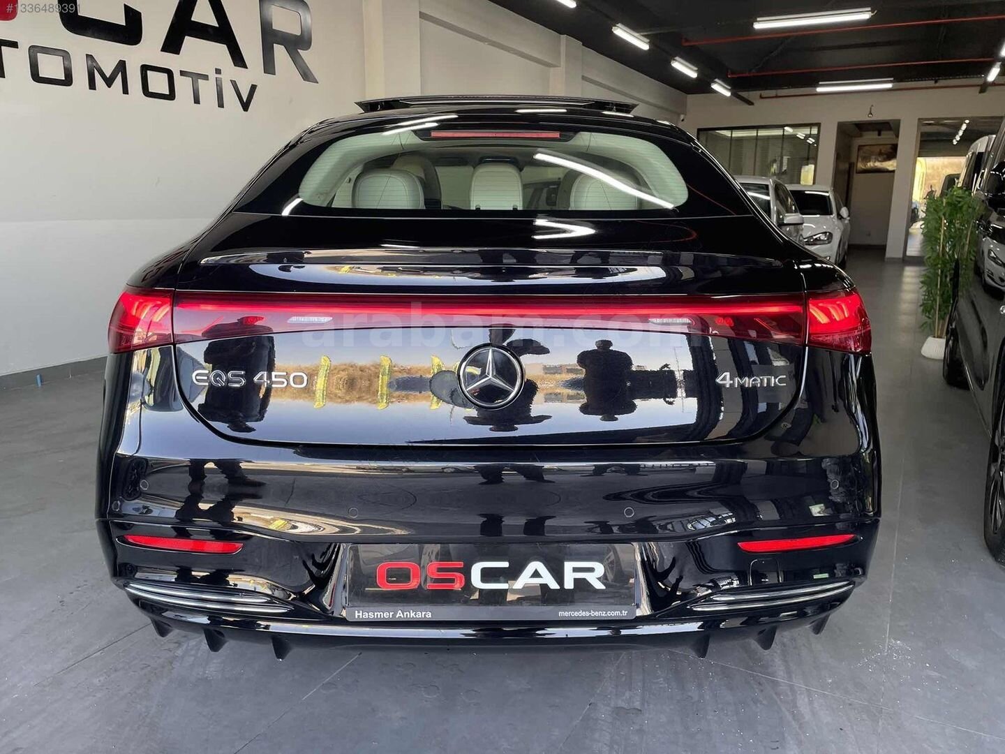 Galeriden Mercedes - Benz EQS 450+ 2024 Model Ankara 39.000 km Siyah 7