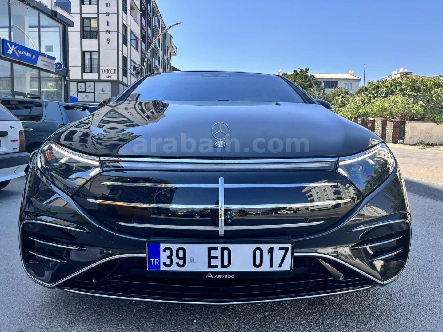 Galeriden Mercedes - Benz EQS 450+ 2024 Model Kırklareli 23.000 km Füme 6