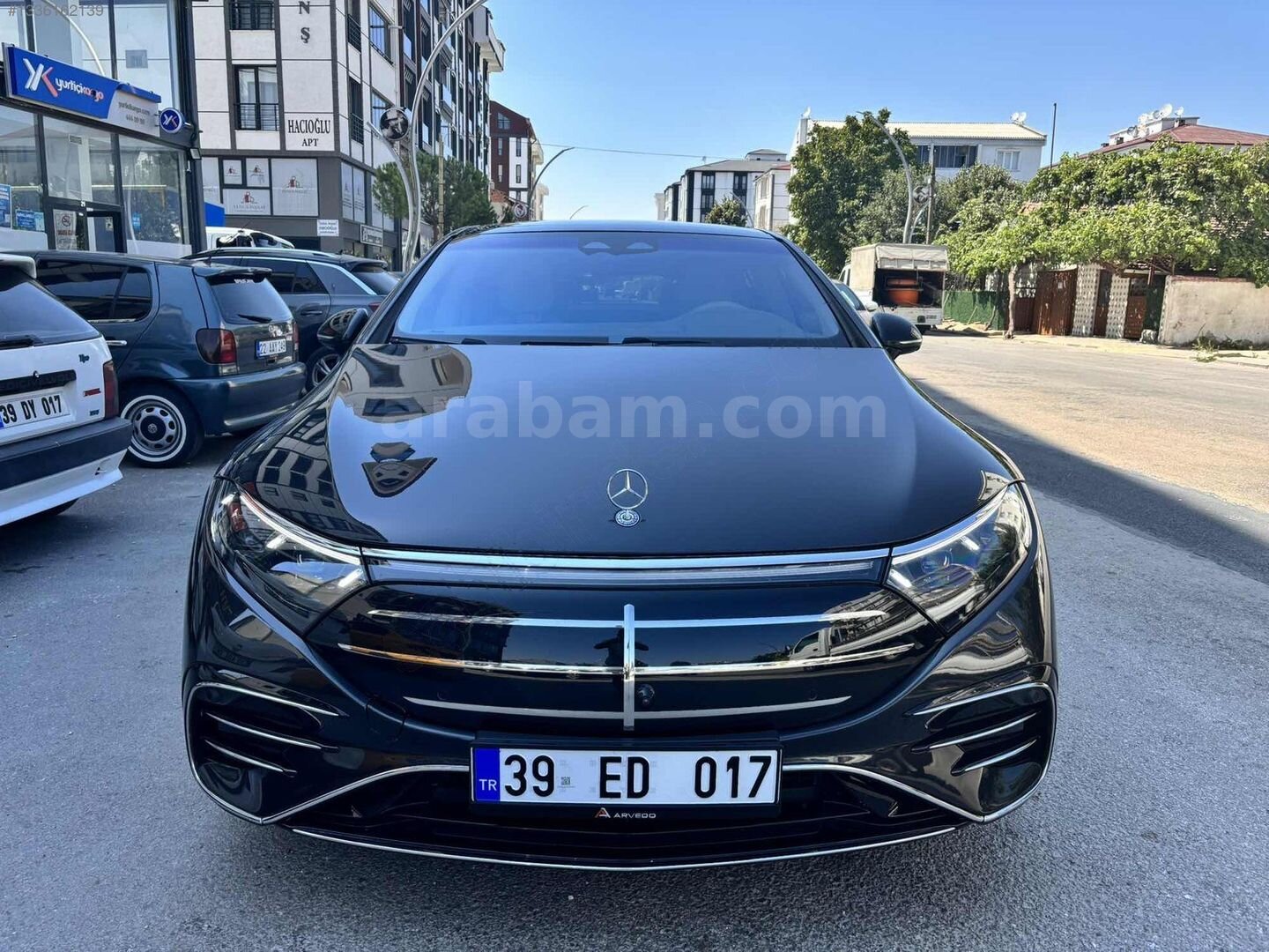 Galeriden Mercedes - Benz EQS 450+ 2024 Model Kırklareli 23.000 km Füme 7