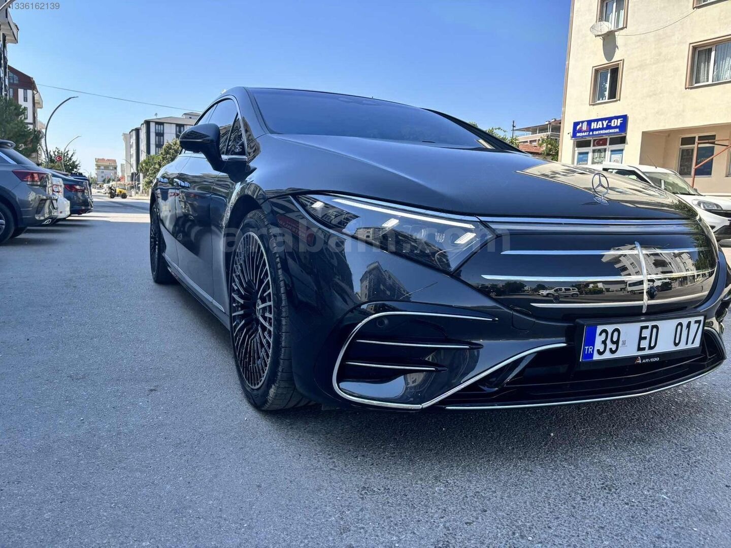 Galeriden Mercedes - Benz EQS 450+ 2024 Model Kırklareli 23.000 km Füme 5