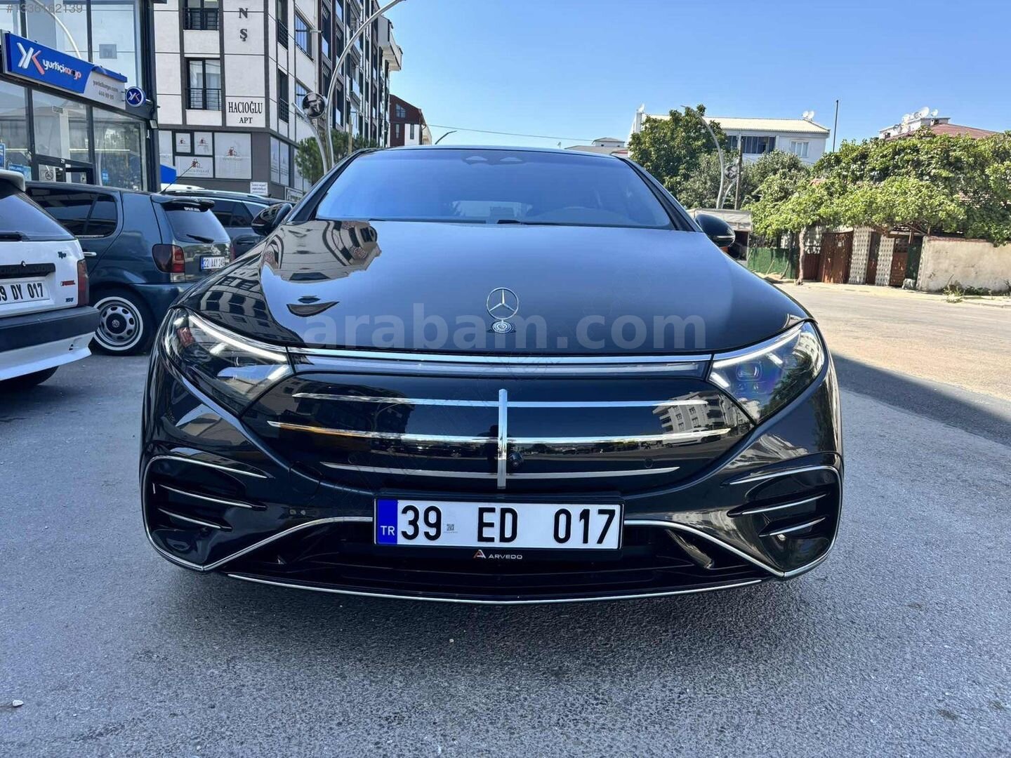 Galeriden Mercedes - Benz EQS 450+ 2024 Model Kırklareli 23.000 km Füme 2