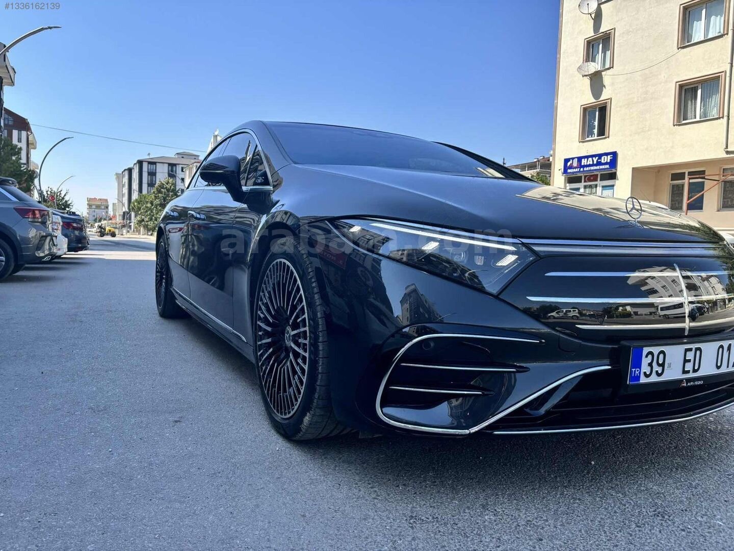Galeriden Mercedes - Benz EQS 450+ 2024 Model Kırklareli 23.000 km Füme 3