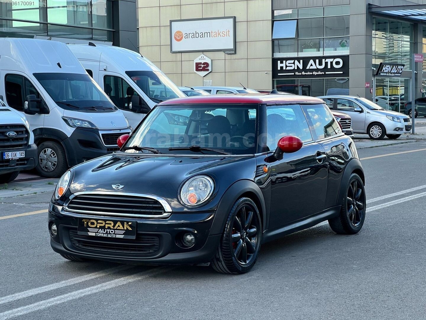 TOPRAK AUTO DAN I 2009 MODEL MAKYAJLI KASA MİNİ COOPER 3