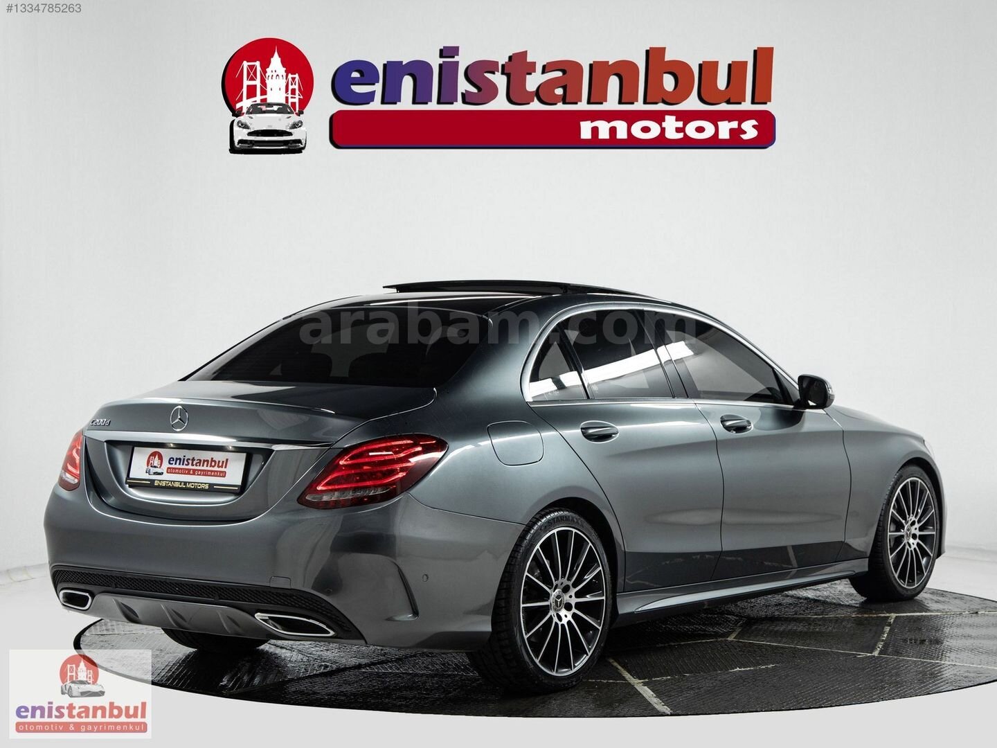 Galeriden Mercedes - Benz C 200 d BlueTEC AMG 2017 Model İstanbul 130.000 km Gri 5