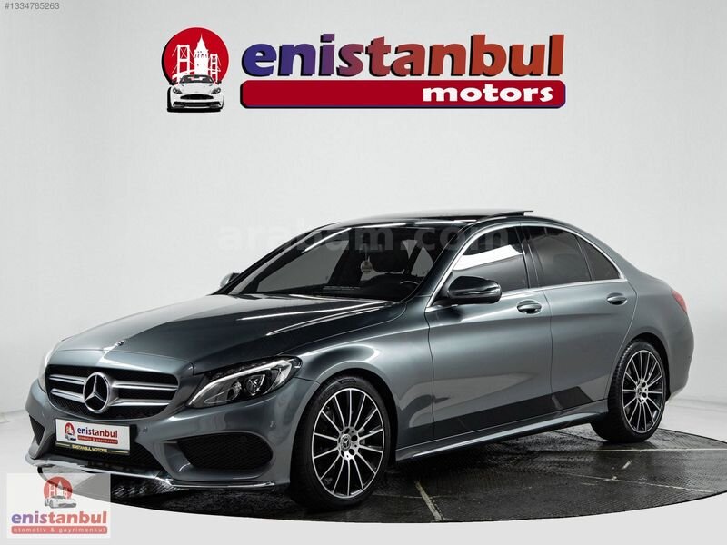 Galeriden Mercedes - Benz C 200 d BlueTEC AMG 2017 Model İstanbul 130.000 km Gri
