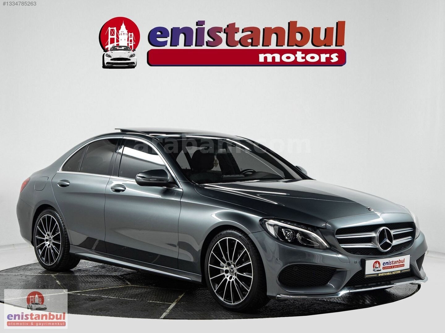 Galeriden Mercedes - Benz C 200 d BlueTEC AMG 2017 Model İstanbul 130.000 km Gri 4