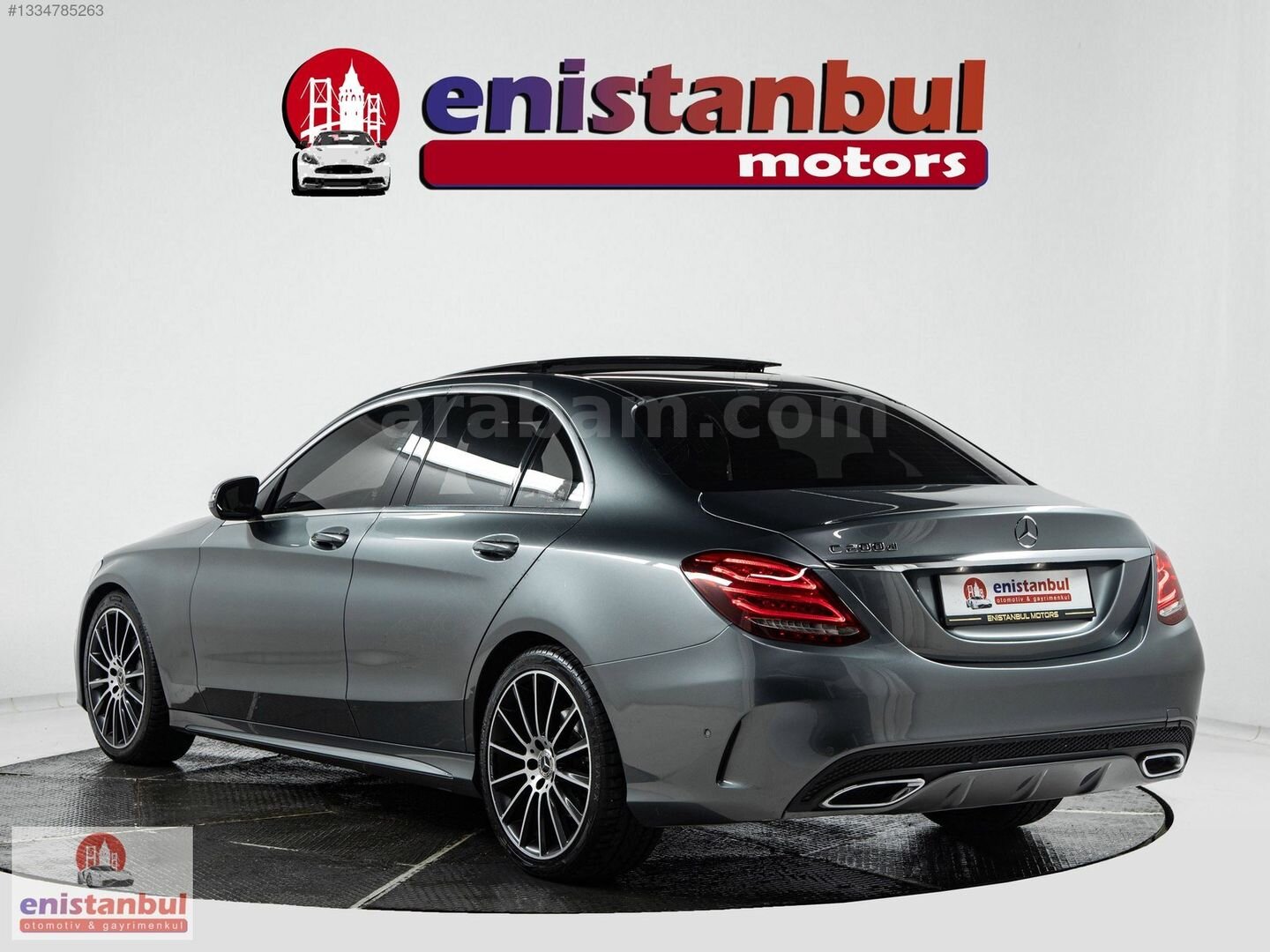 Galeriden Mercedes - Benz C 200 d BlueTEC AMG 2017 Model İstanbul 130.000 km Gri 6