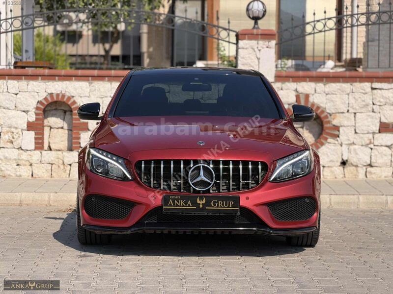 2017 MERCEDES-BENZ C200D AMG GECE PAKET/BURMESTER/İMZA/HATASIZ
