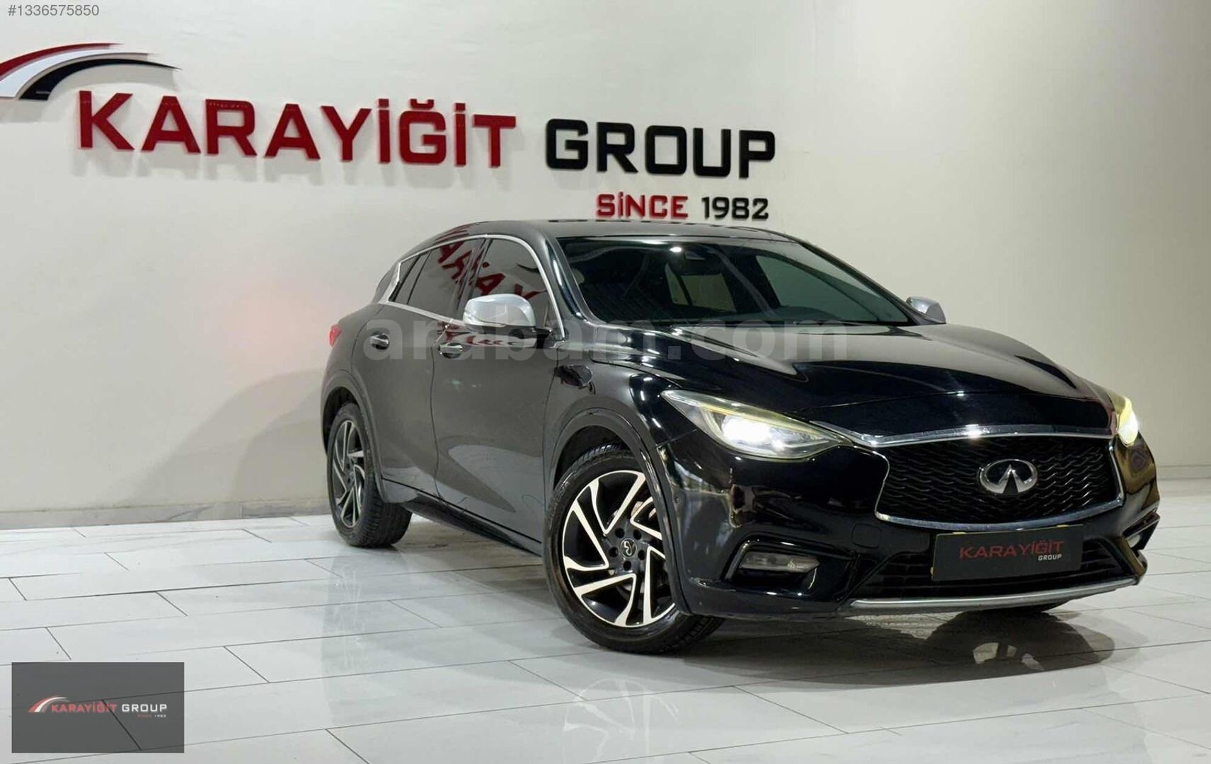 Galeriden Infiniti Q30 1.5 D 2016 Model Osmaniye 180.000 km Siyah 2