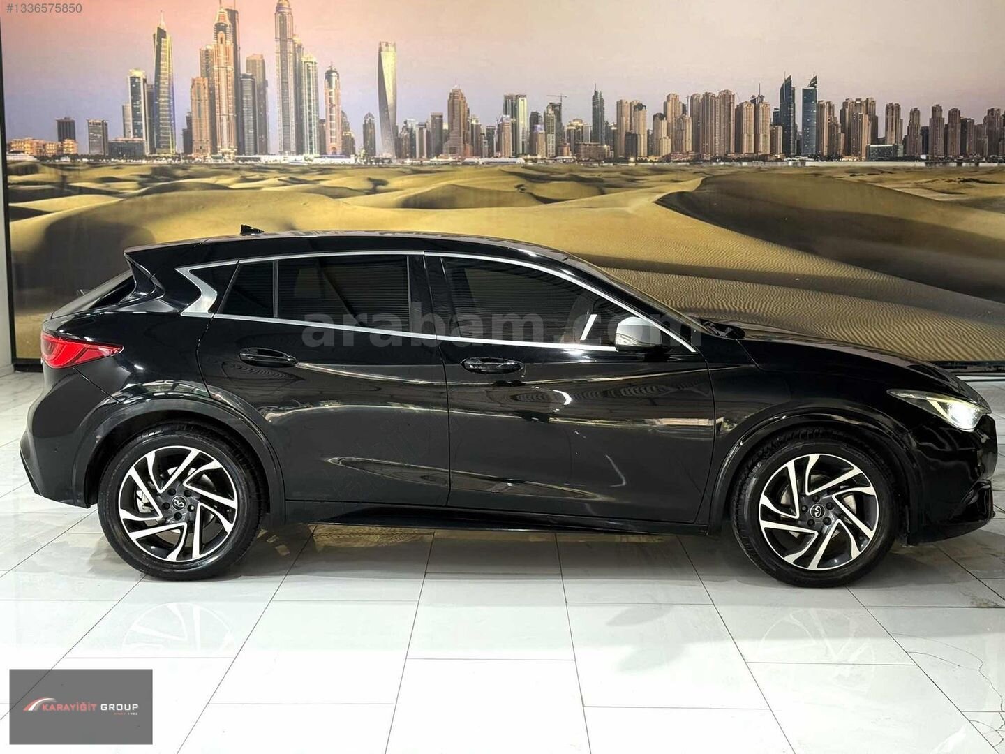 Galeriden Infiniti Q30 1.5 D 2016 Model Osmaniye 180.000 km Siyah 7