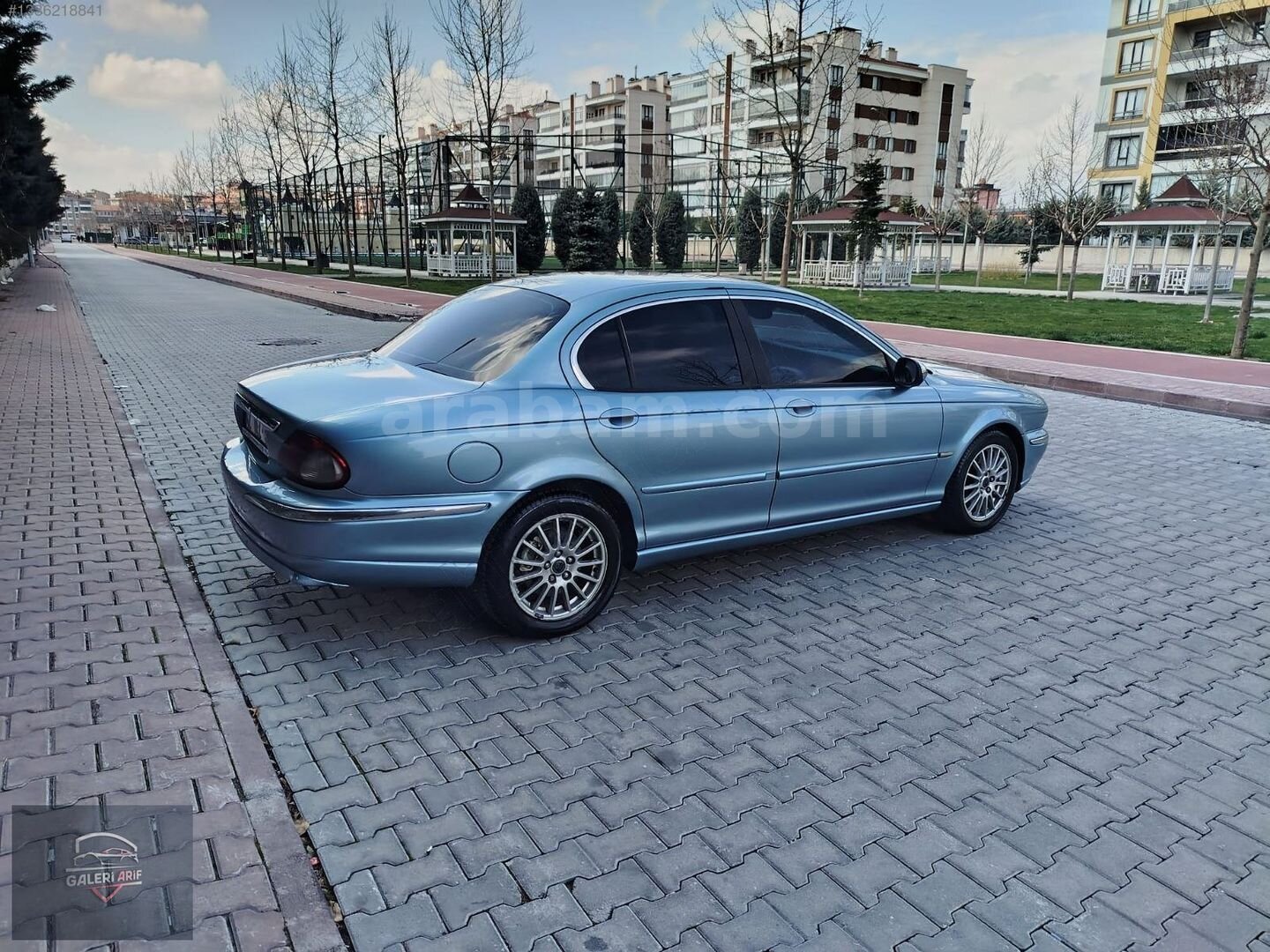 Galeriden Jaguar X-Type 2.0 D High 2006 Model Konya 654.000 km Mavi 4