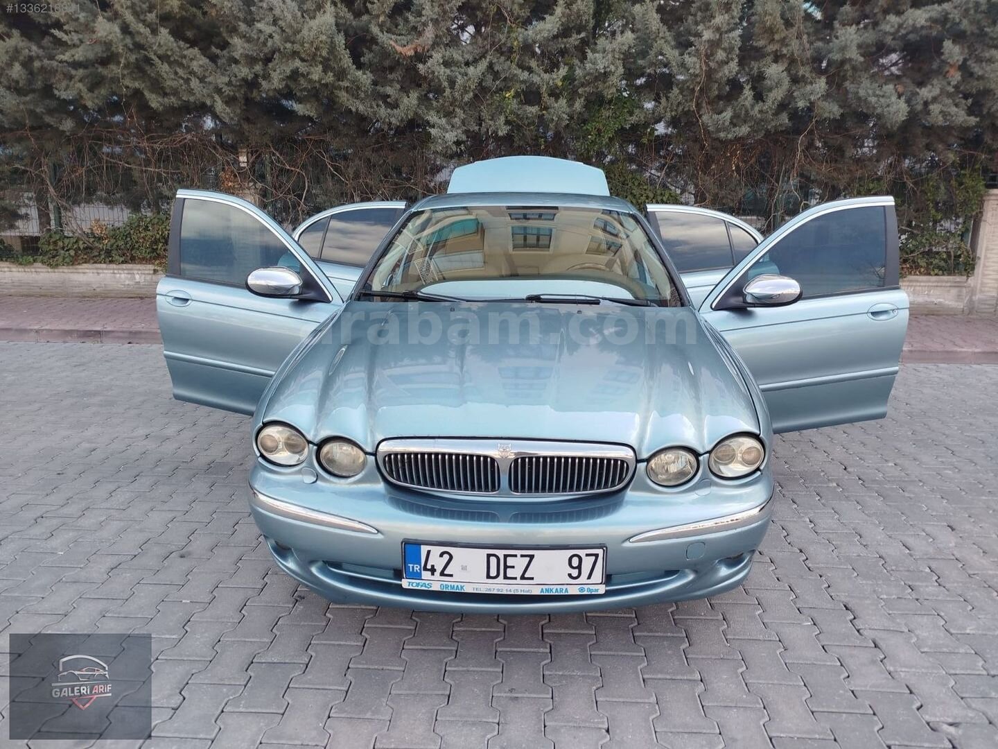 Galeriden Jaguar X-Type 2.0 D High 2006 Model Konya 654.000 km Mavi 6