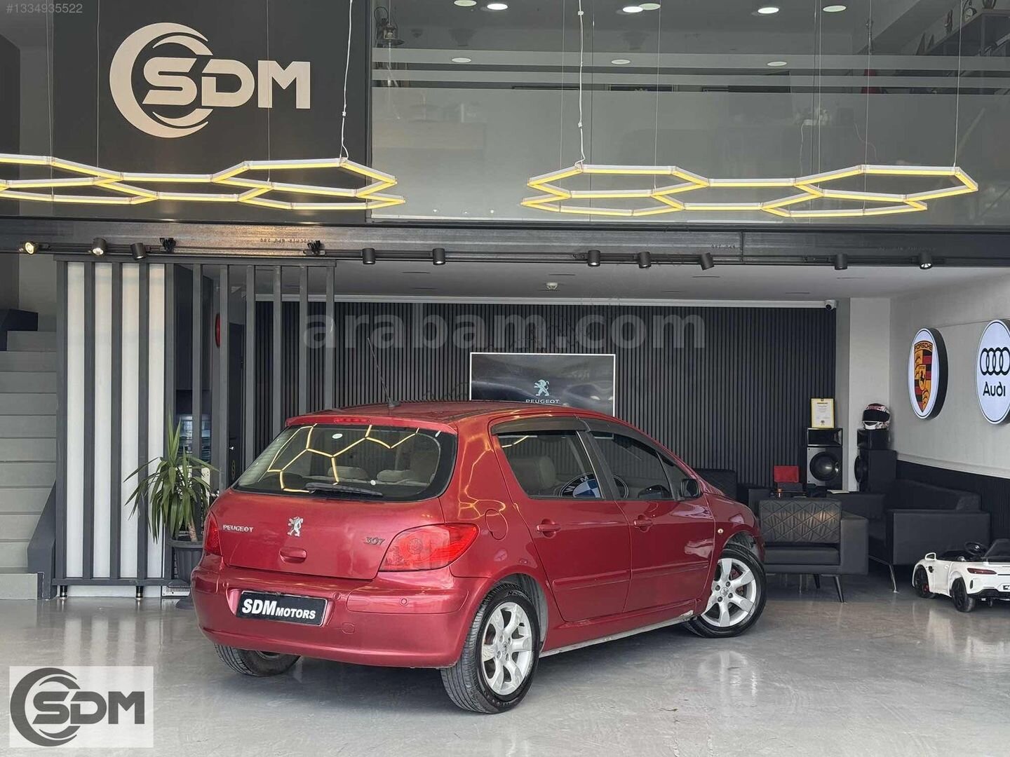SDM MOTORS 2006 PEUGEOT 307 1.6 OTOMATİK PREMİUM 272.*** KM 7