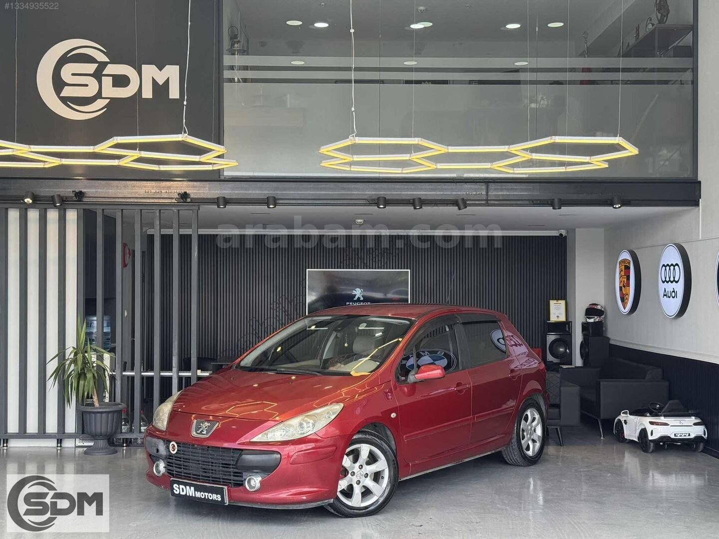 SDM MOTORS 2006 PEUGEOT 307 1.6 OTOMATİK PREMİUM 272.*** KM 3