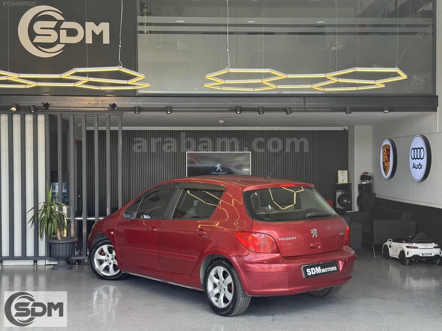 SDM MOTORS 2006 PEUGEOT 307 1.6 OTOMATİK PREMİUM 272.*** KM 5
