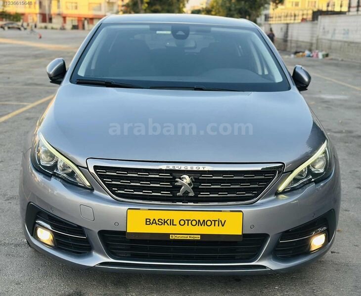 Galeriden Peugeot 308 1.2 PureTech Allure Dynamic 2020 Model Konya 102.000 km Gri