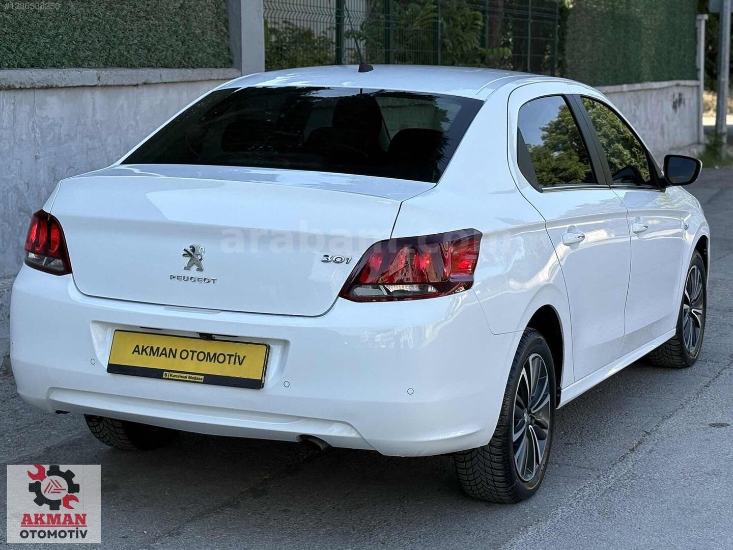 Galeriden Peugeot 301 1.6 BlueHDI Allure 2018 Model Bursa 201.000 km Beyaz 2