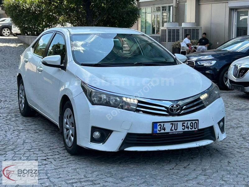 BORZ MOTOR'DAN 280.000TL PEŞİNAT TOYOTA COROLLA 1.4D-4D OTOMATİK
