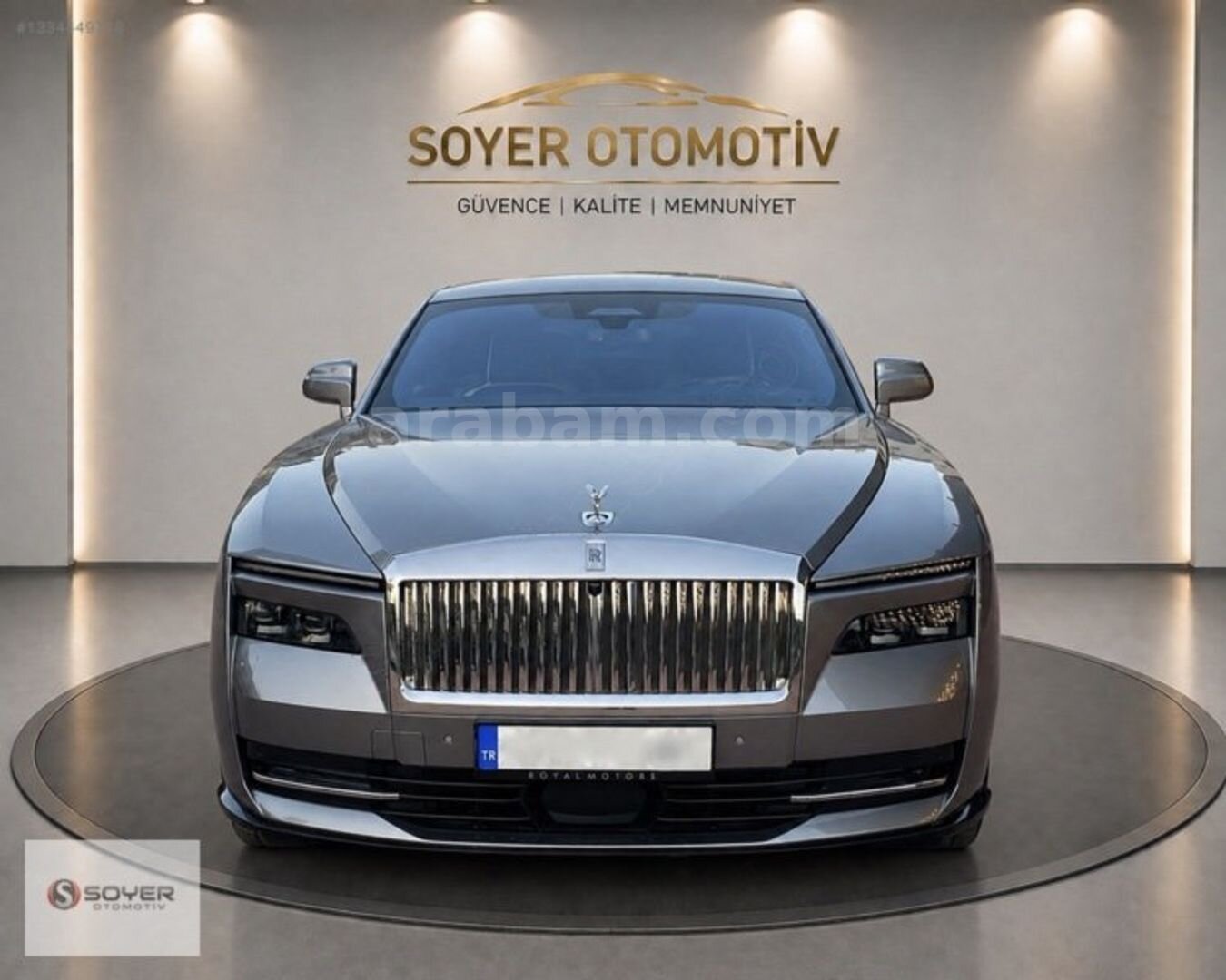 Galeriden Rolls-Royce Spectre Coupe 2024 Model Ankara 6.001 km Gri 1