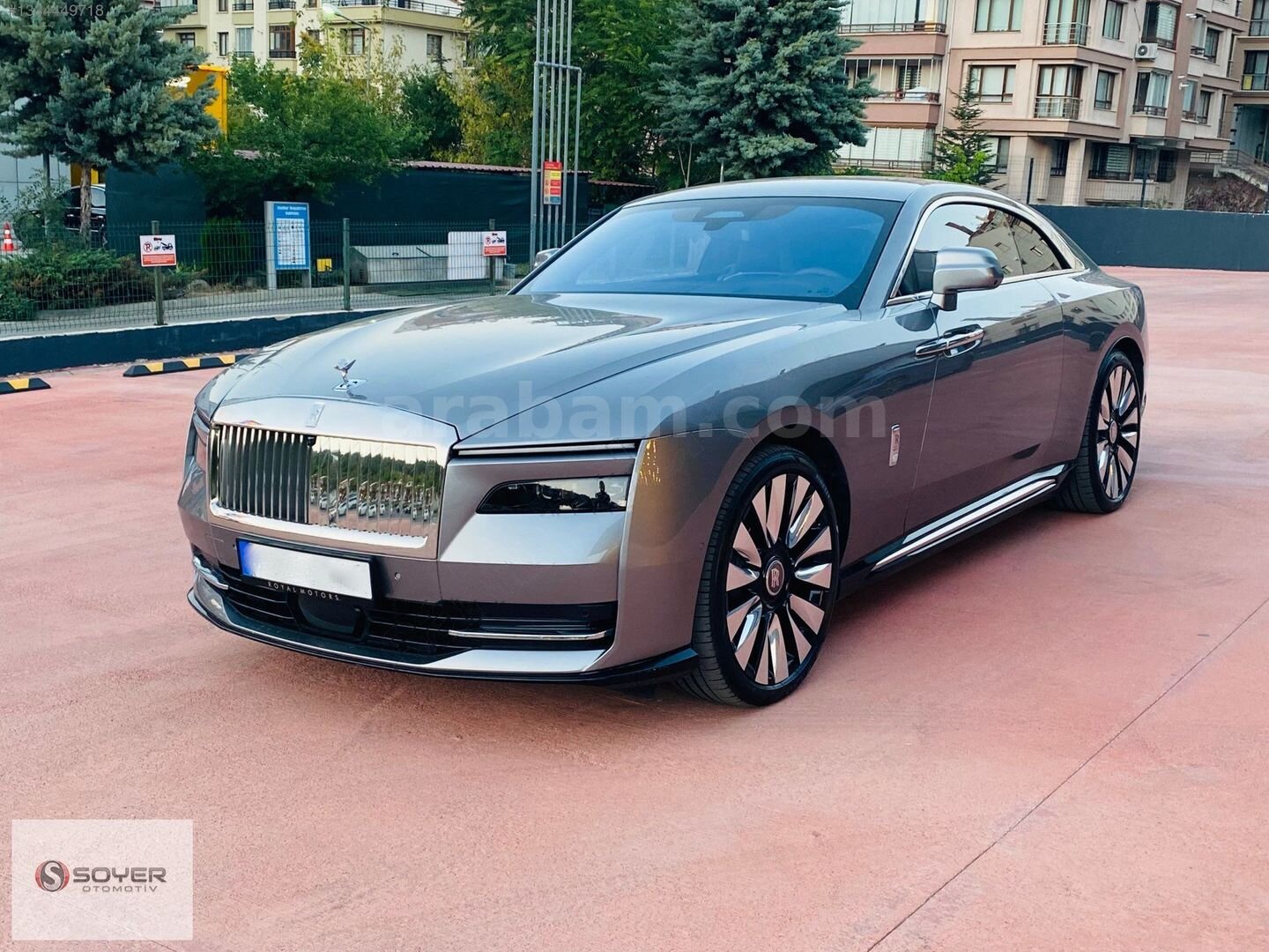 Galeriden Rolls-Royce Spectre Coupe 2024 Model Ankara 6.001 km Gri 7