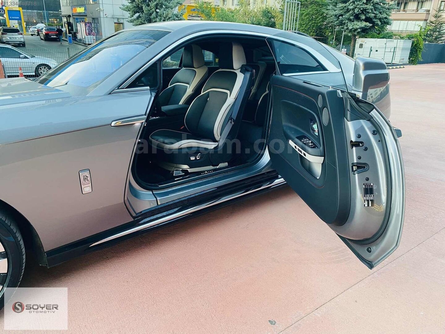 Galeriden Rolls-Royce Spectre Coupe 2024 Model Ankara 6.001 km Gri 5