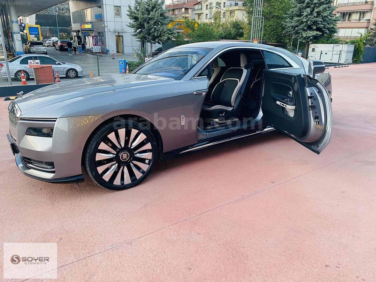 Galeriden Rolls-Royce Spectre Coupe 2024 Model Ankara 6.001 km Gri 4