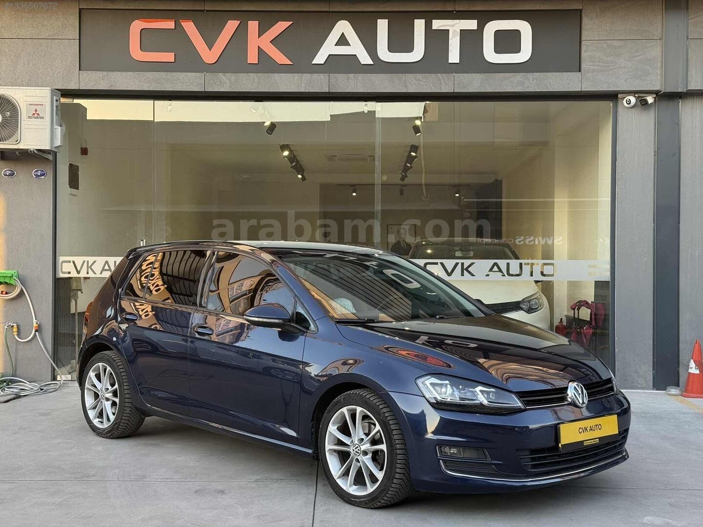 2014 VW GOLF 7 EXTRALI/ LACİVERT İÇİ BEJ/ KUSURSUZ MASRAFSIZ 2