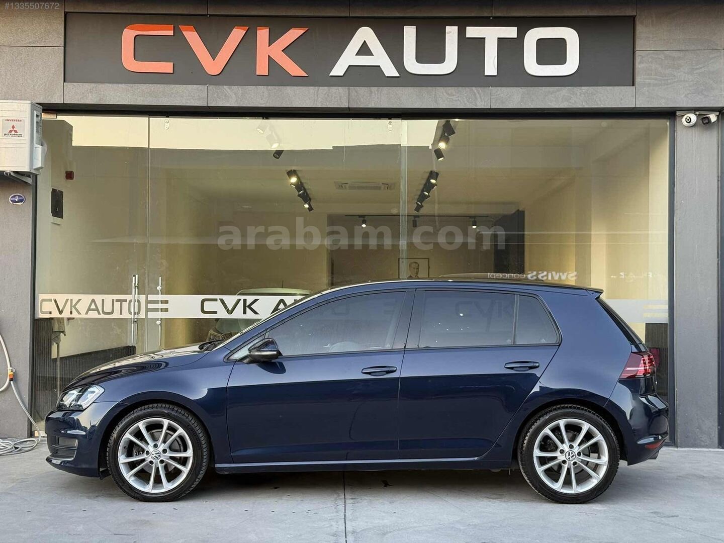 2014 VW GOLF 7 EXTRALI/ LACİVERT İÇİ BEJ/ KUSURSUZ MASRAFSIZ 5