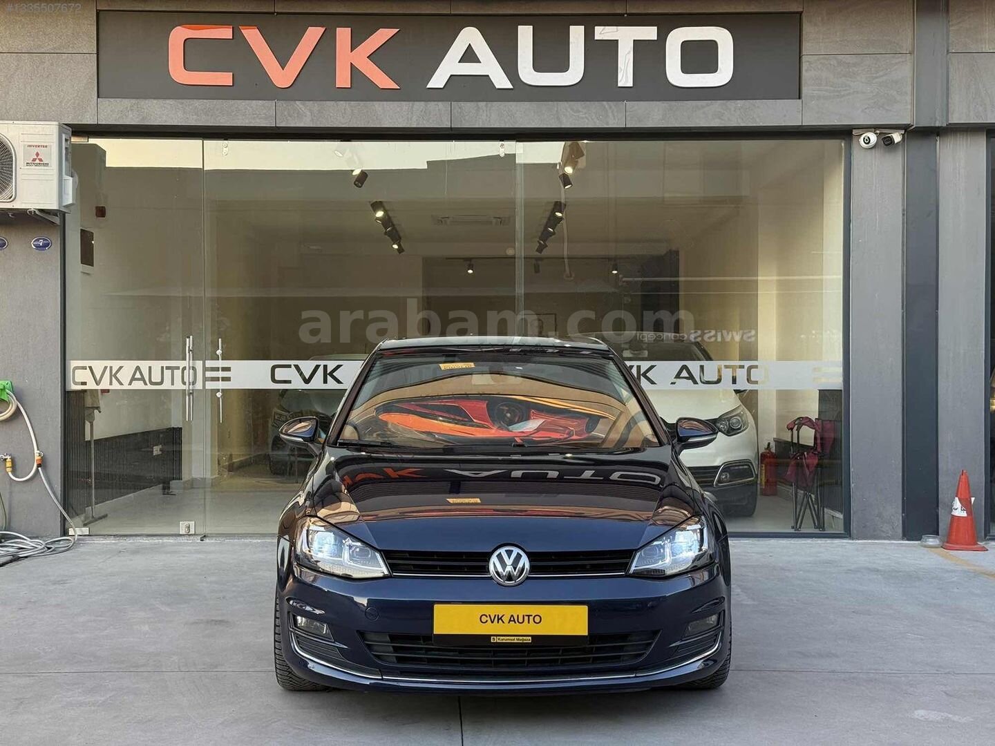 2014 VW GOLF 7 EXTRALI/ LACİVERT İÇİ BEJ/ KUSURSUZ MASRAFSIZ 3