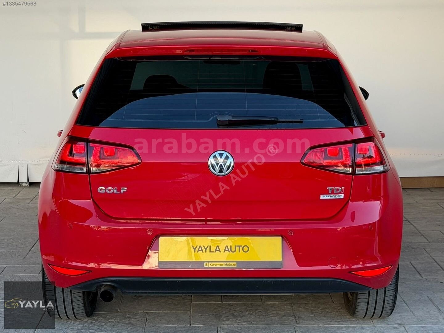YAYLA | 2015 VOLKSWAGEN GOLF 1.6TDI BMT COMFORTLNE CAMTAVAN DSG 7