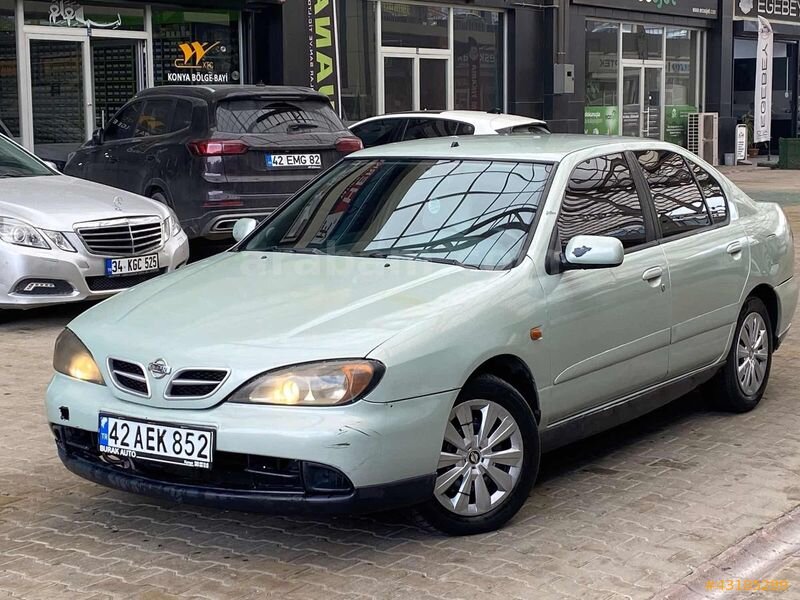 NİSSAN PRİMERA 2001 MODEL 1.6 AKL MOTOR VİZE SIFIR TEK DEĞİŞENLİ