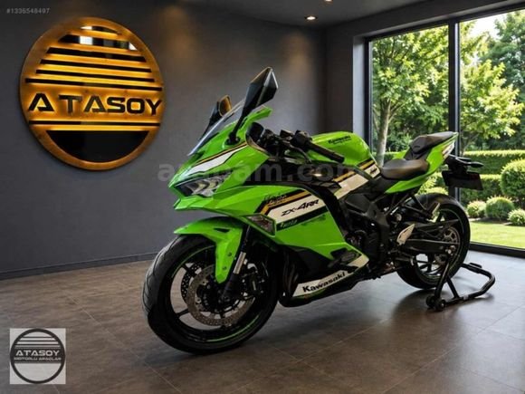 Galeriden Kawasaki Ninja ZX-4RR 2024 Model Ankara 6.003 KM Yeşil