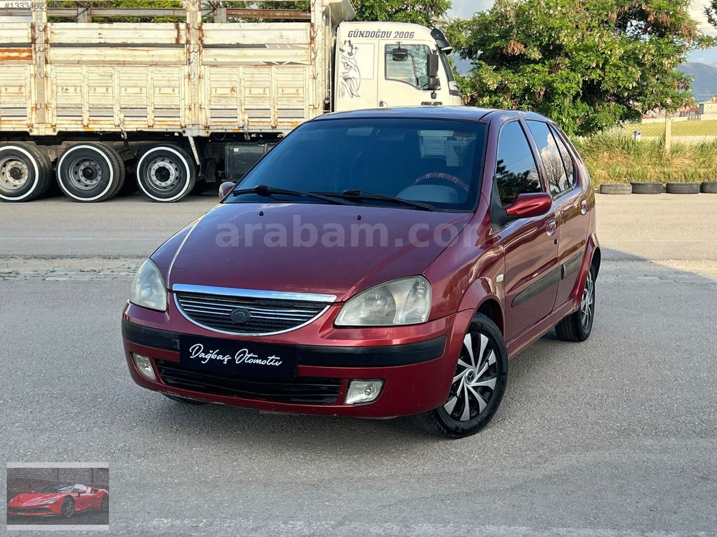 Galeriden Tata Indica 1.4 TDI Comfort 2007 Model Van 120.000 km Kırmızı 1
