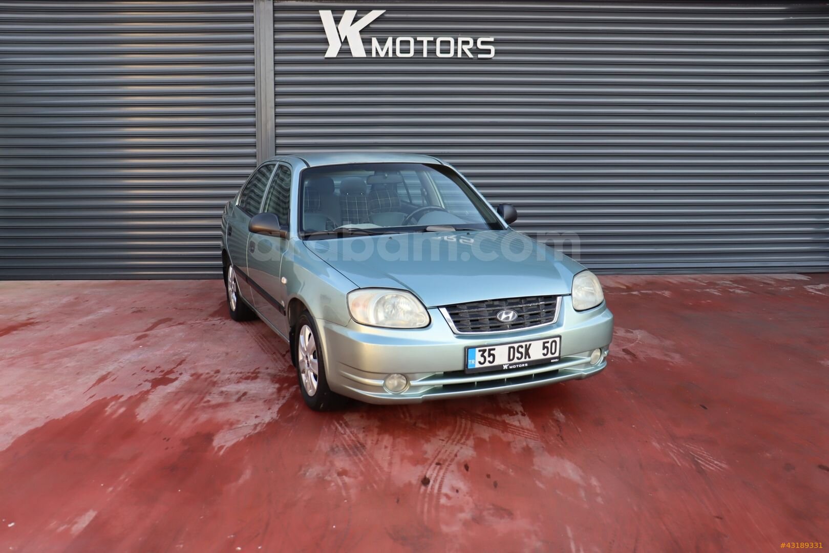 Galeriden Hyundai Accent 1.5 CRDi Admire 2005 Model Denizli 199.000 km Yeşil 2