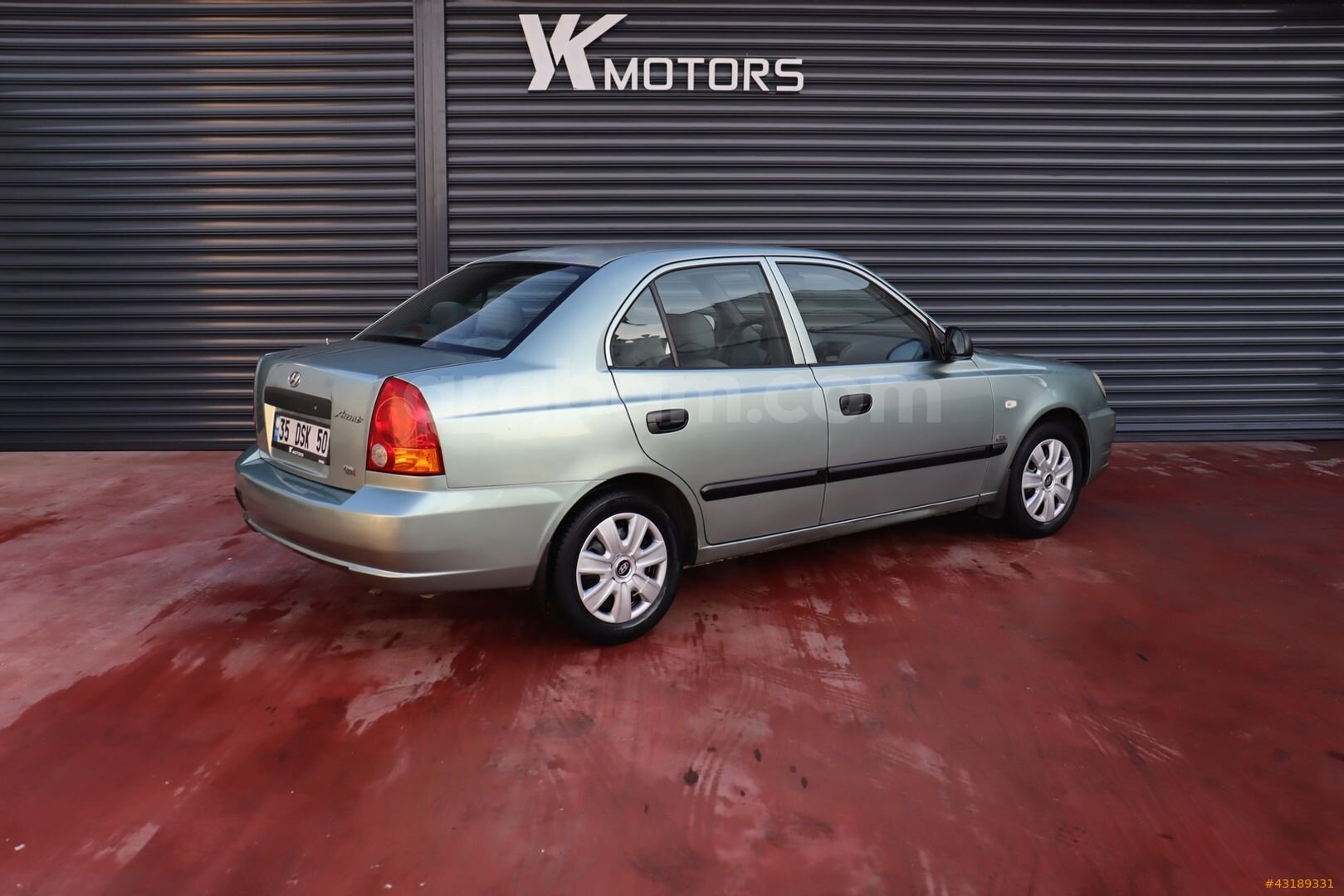 Galeriden Hyundai Accent 1.5 CRDi Admire 2005 Model Denizli 199.000 km Yeşil 7