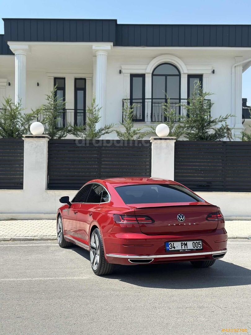 Galeriden Volkswagen Arteon 1.5 TSI R Line 2017 Model Konya 160.000 km Kırmızı 6