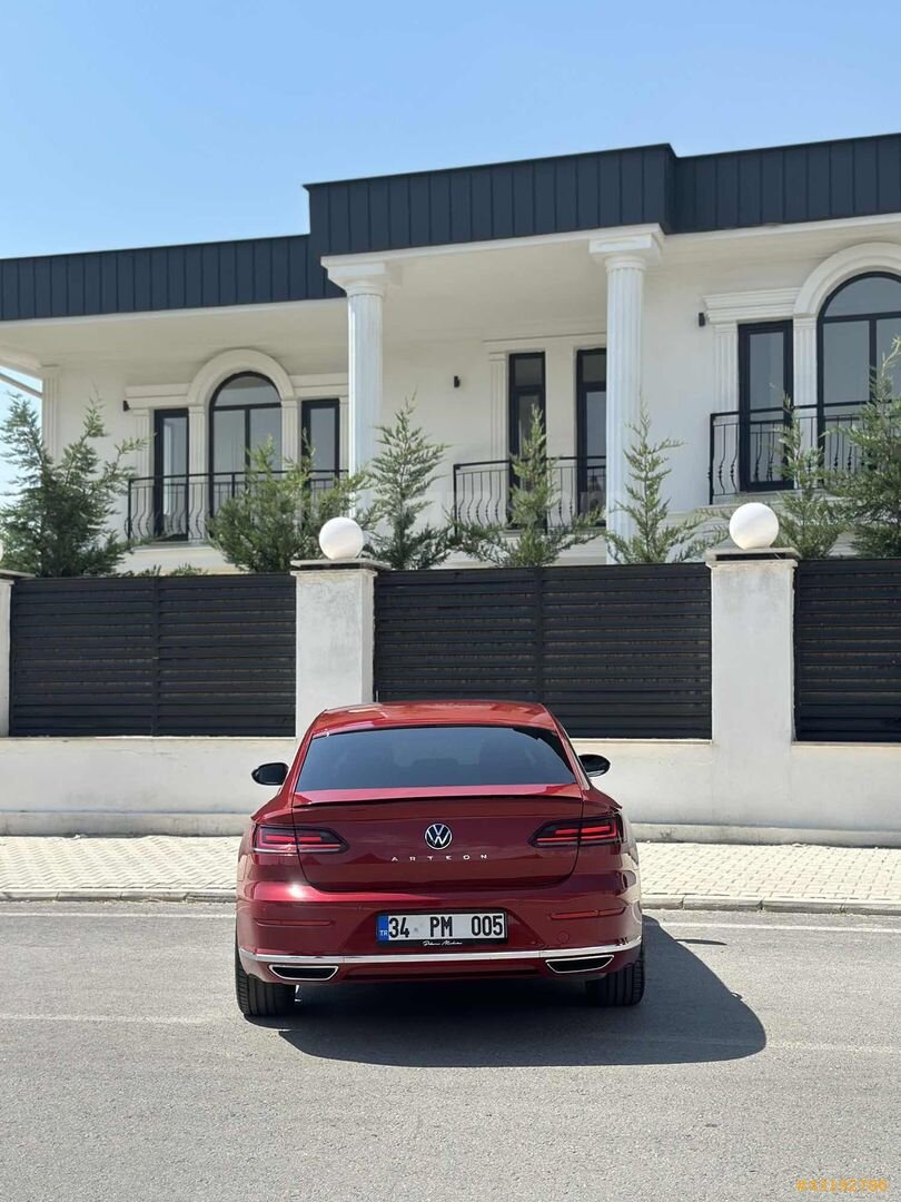 Galeriden Volkswagen Arteon 1.5 TSI R Line 2017 Model Konya 160.000 km Kırmızı 5