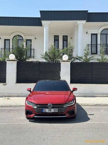 Galeriden Volkswagen Arteon 1.5 TSI R Line 2017 Model Konya 160.000 km Kırmızı