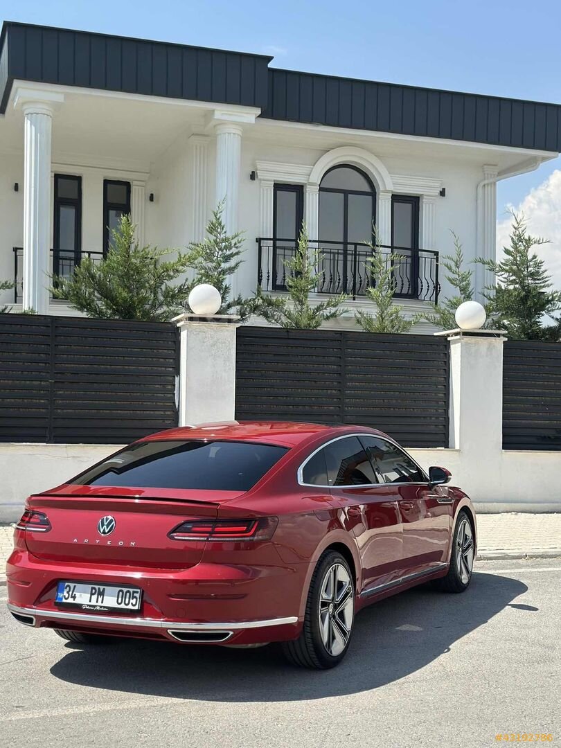 Galeriden Volkswagen Arteon 1.5 TSI R Line 2017 Model Konya 160.000 km Kırmızı 4