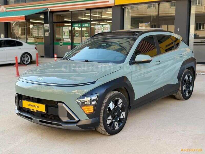 Galeriden Hyundai Kona 1.0 T-GDI Elite 2023 Model Mardin 167.000 km Yeşil