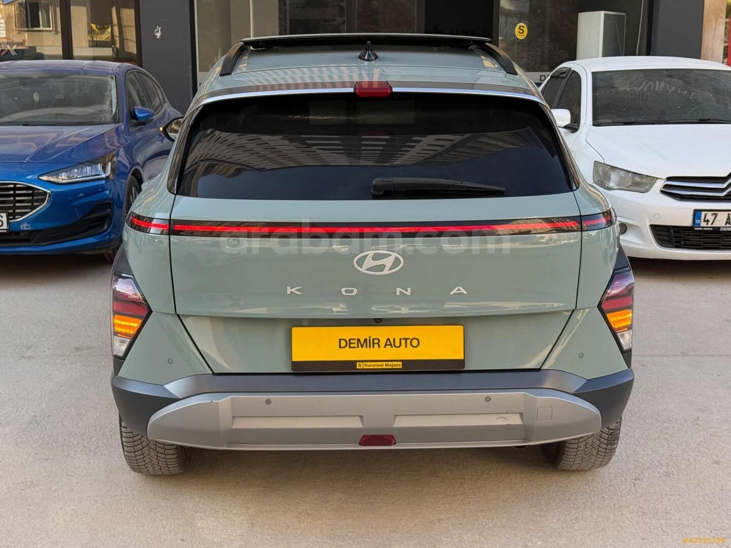 Galeriden Hyundai Kona 1.0 T-GDI Elite 2023 Model Mardin 167.000 km Yeşil 7
