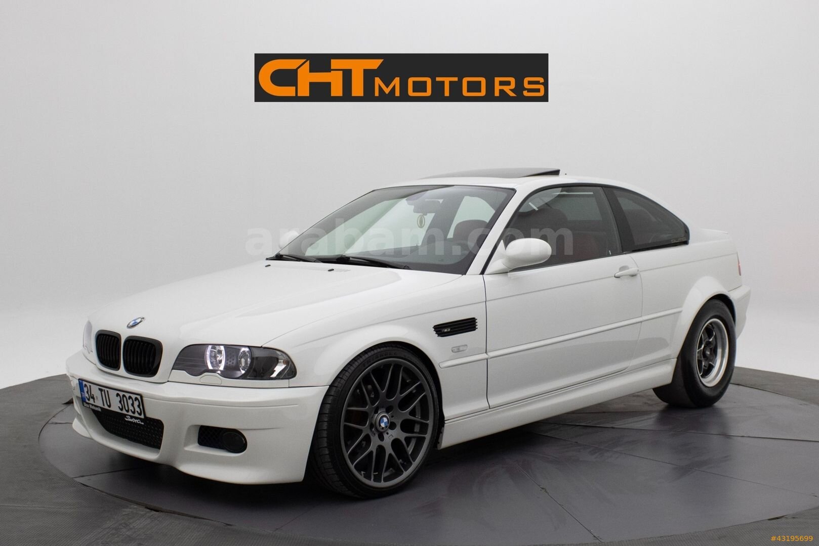 Galeriden BMW M Serisi M3 2000 Model Konya 10.000 km Beyaz 1